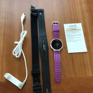 Sport watch with chest strap.  Brand new.
